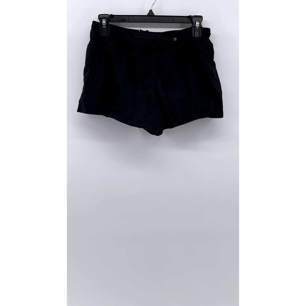 NIKE Women's Black Solid Dri-Fit Running Shorts SZ S