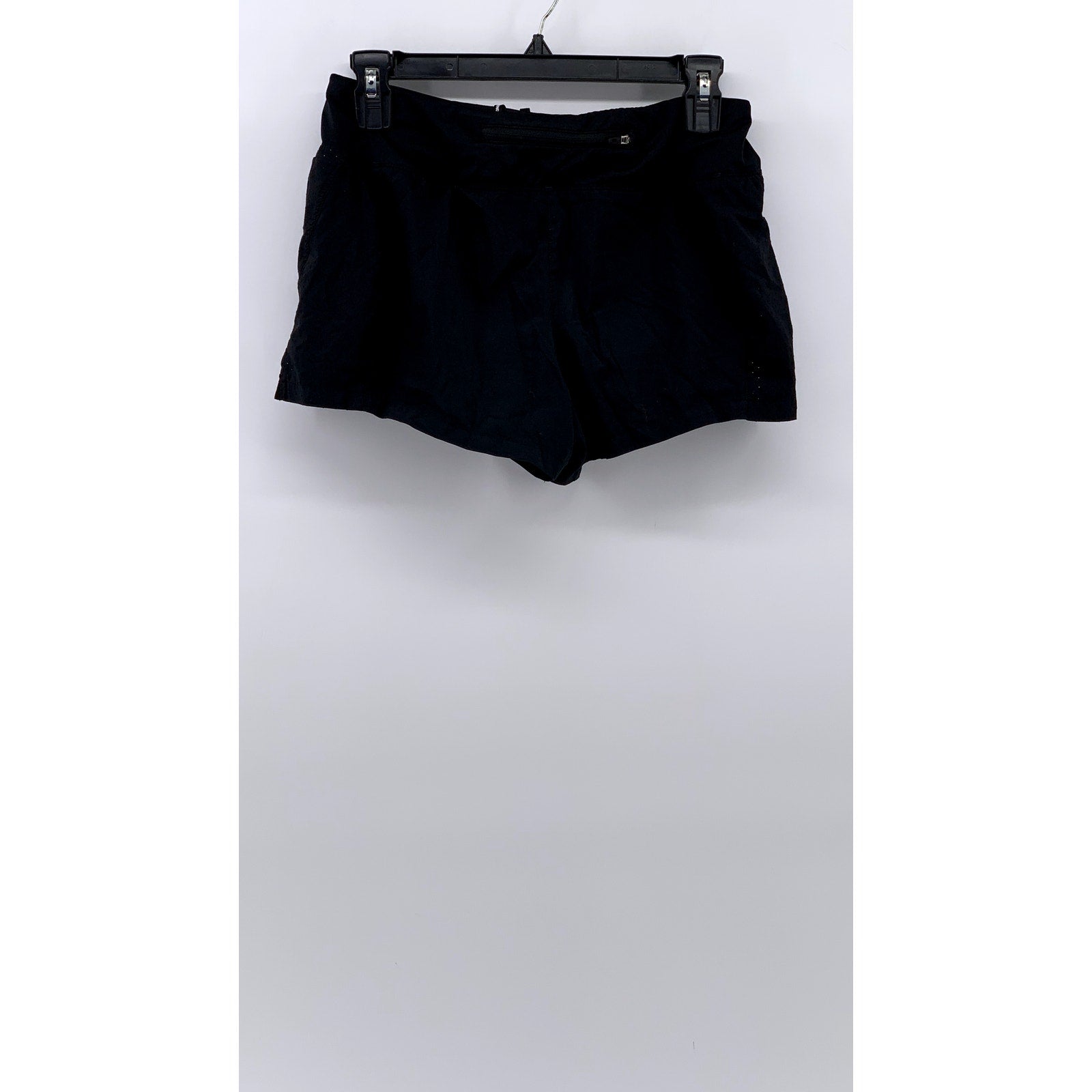 NIKE Women's Black Solid Dri-Fit Running Shorts SZ S