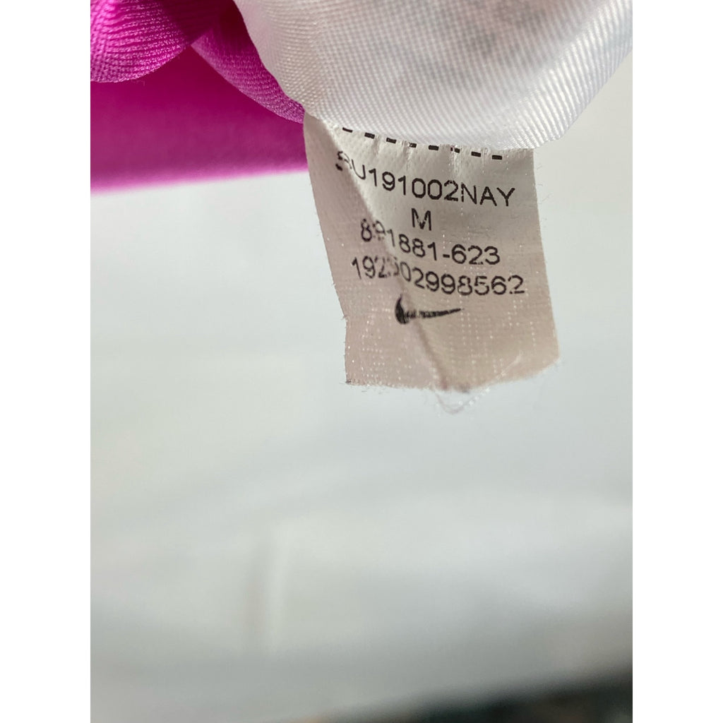 NIKE Men's Fuchsia Dri-Fit Short Sleeve Victory Golf Polo Shirt SZ M