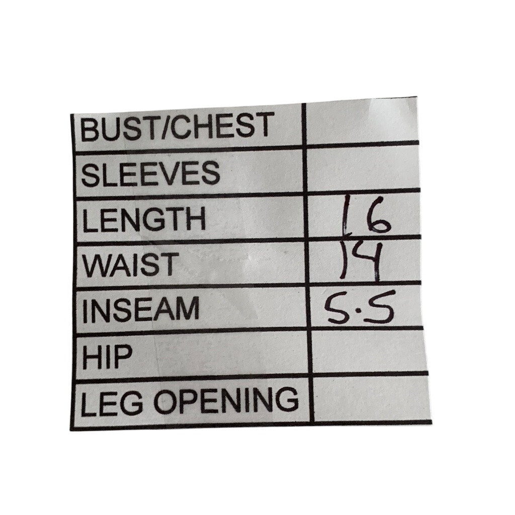 OBEY Men's Washed Black Casual Pull-On Elastic Waist Chino Shorts SZ S