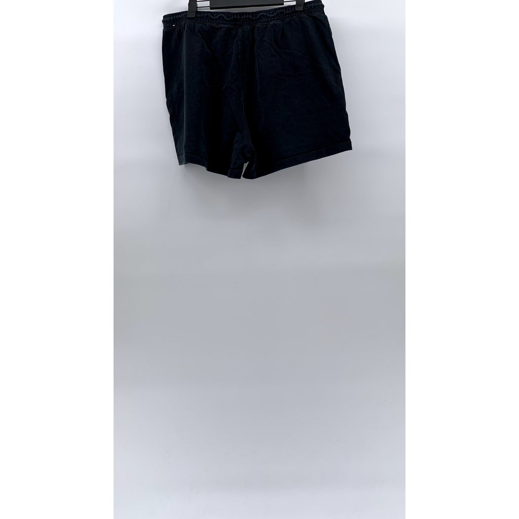 NIKE Men’s Black Solid Drawstring Casual Pull-On Shorts SZ L