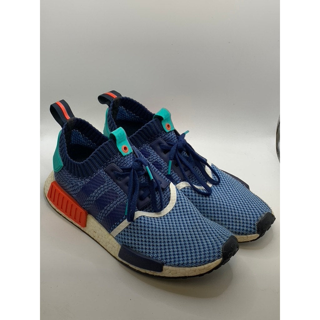 ADIDAS Men's Multicolor Mesh NMD_R1 Packers Sneakers SZ 9.5