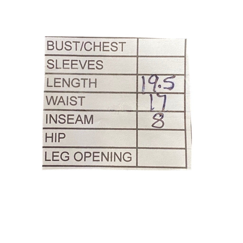 OLD NAVY Men's Blue Harvest Red 8" Rotation Linen-Blend Slim Chino Shorts SZ 34