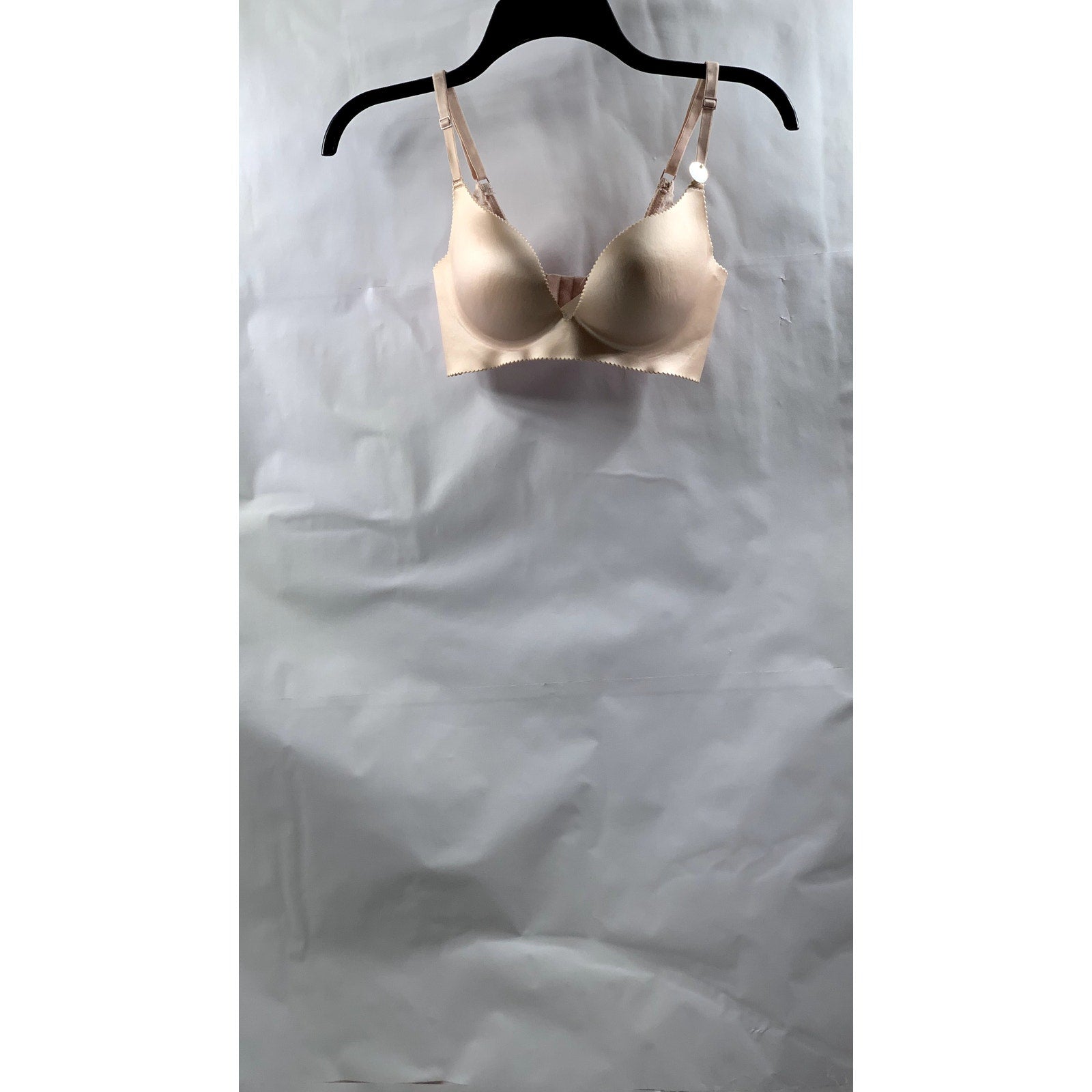 PRIMARK SECRET POSSESIONS Women’s Soft Pink Lace Push-Up Bra SZ 32D