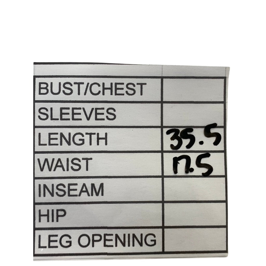 CURVZY Women's Black Ditsy Floral Side-Ruched Midi Skirt SZ 14