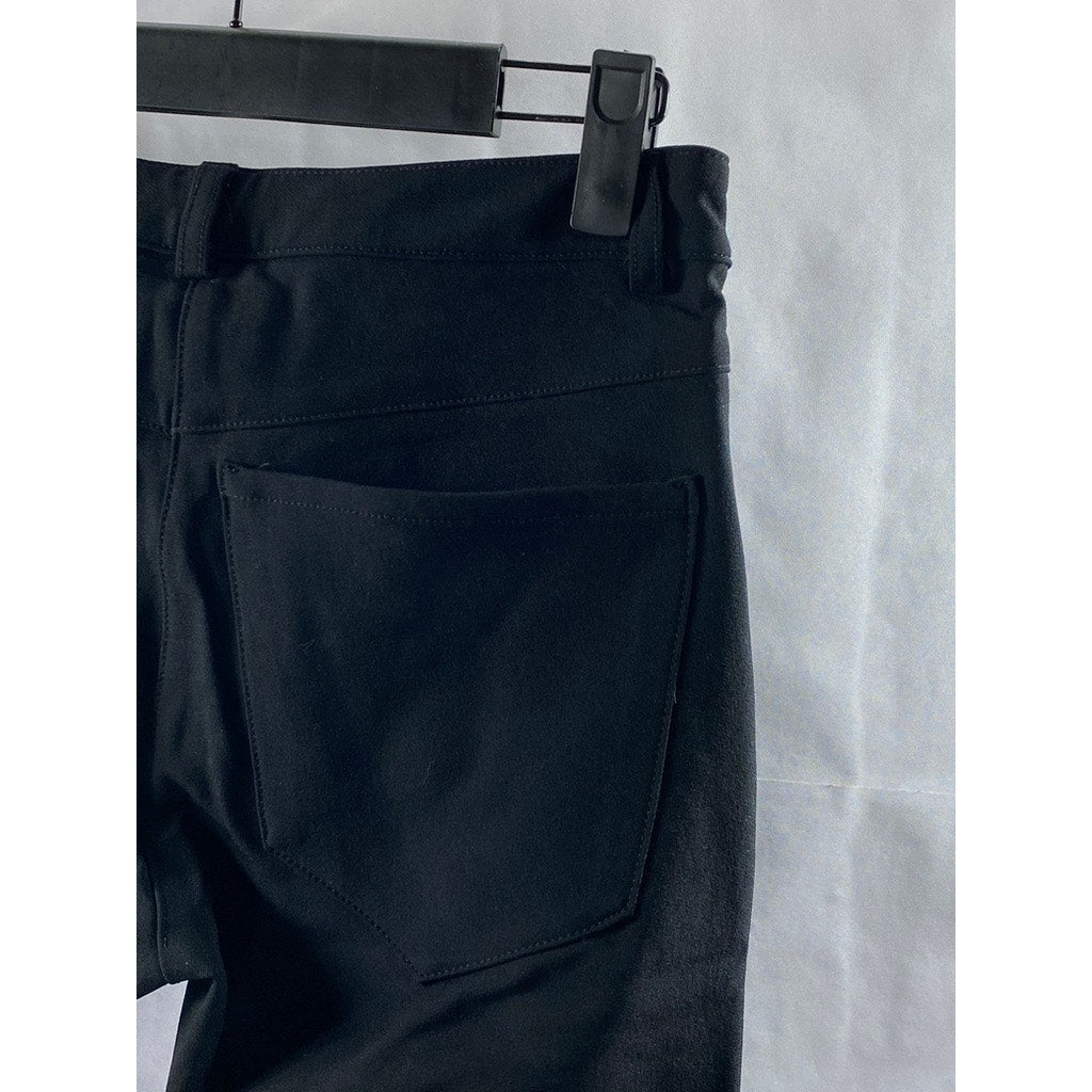 ISABEL DE PEDRO Women's Black Solid Extra Slim Leg 4-Pocket Trouser SZ 2