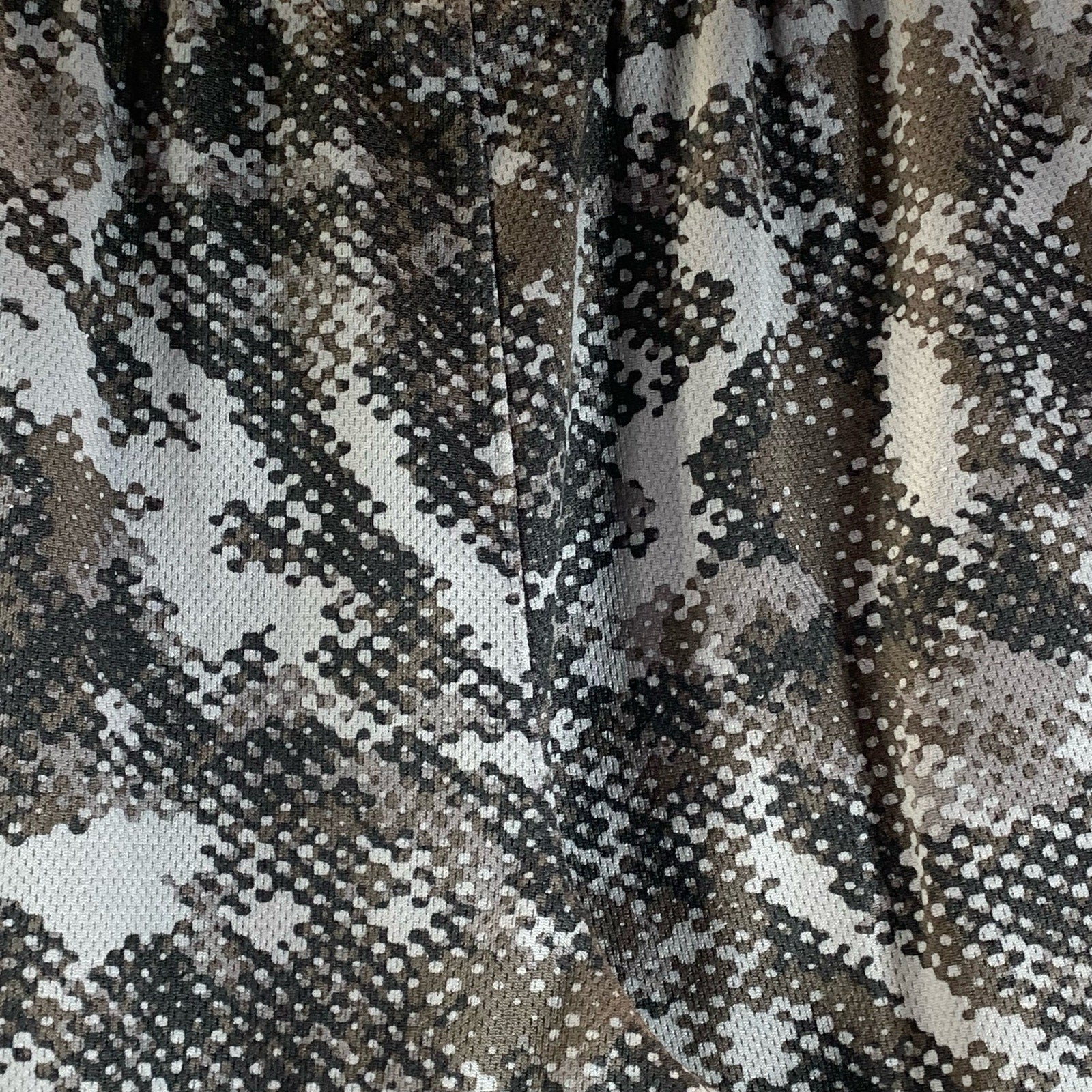 UNDER ARMOUR Men's Gray Elastic Waist Loose-Fit Pull-On Active Shorts SZ M