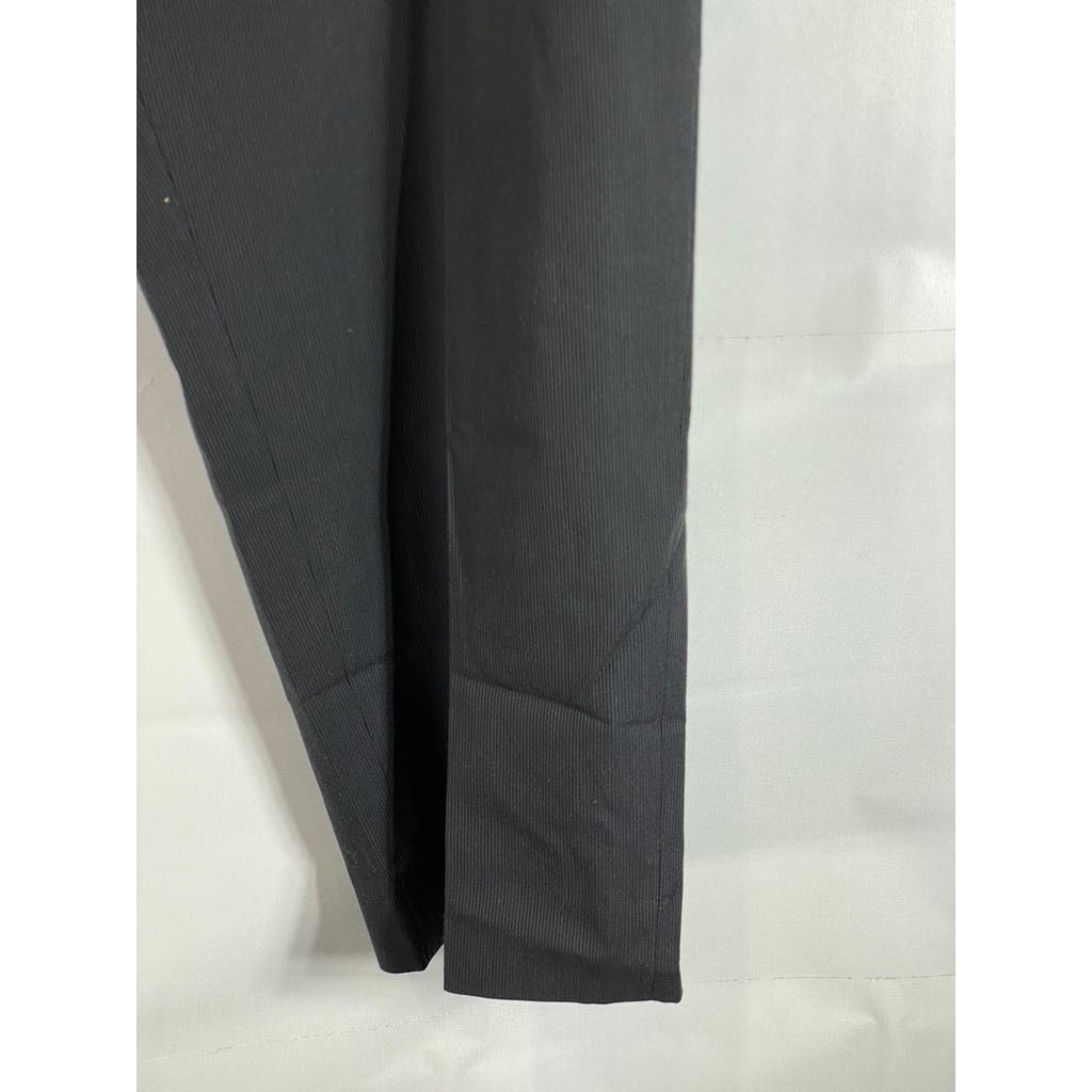 PRONTO UOMO Men's Black Two-Button Modern-fit Suit SZ 50R/45X30