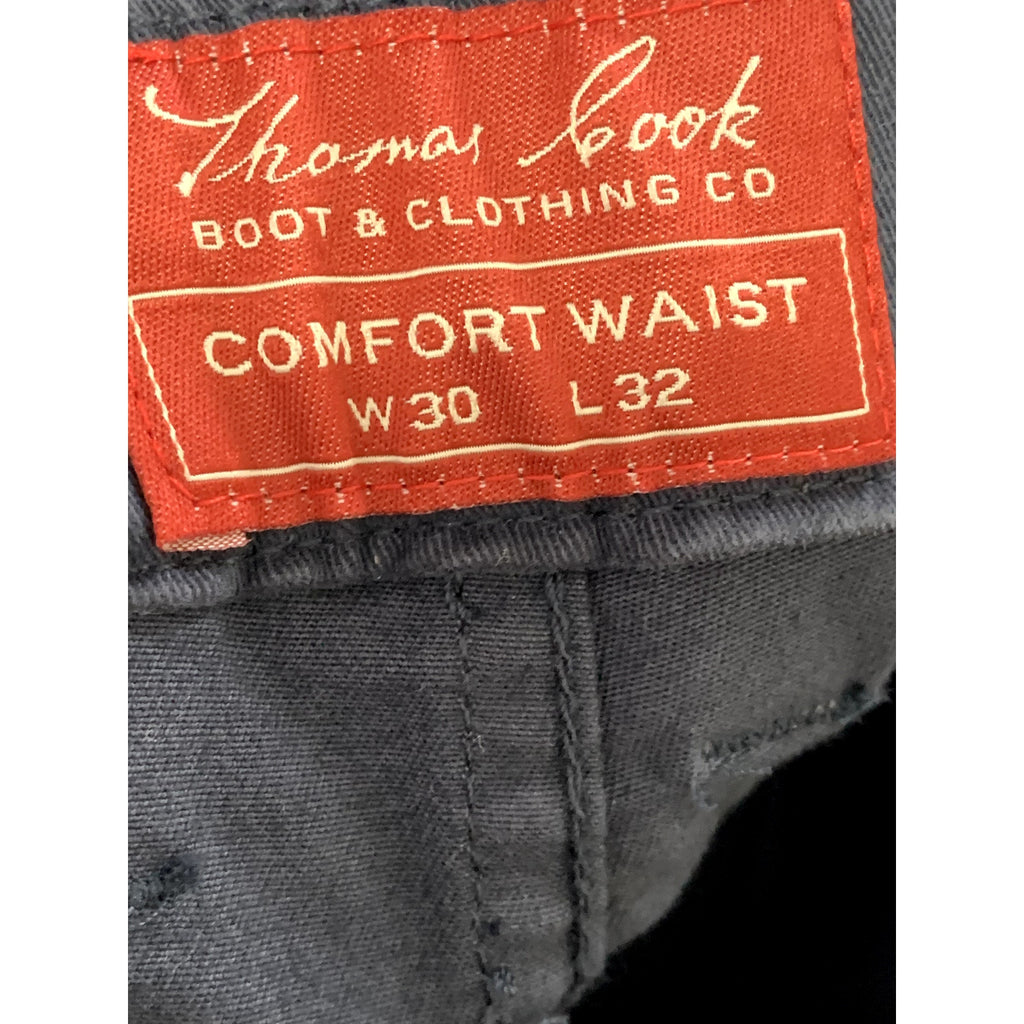 THOMAS COOK BOOT & CLOTHING CO. Men's Straight Leg Comfort Waist Pant SZ 30X32