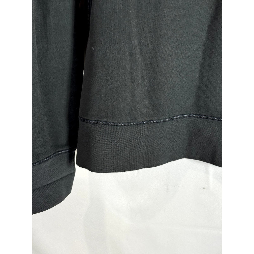 TOMMY BAHAMA Women's Black Henley Pullover Thumbhole Sweater SZ XL