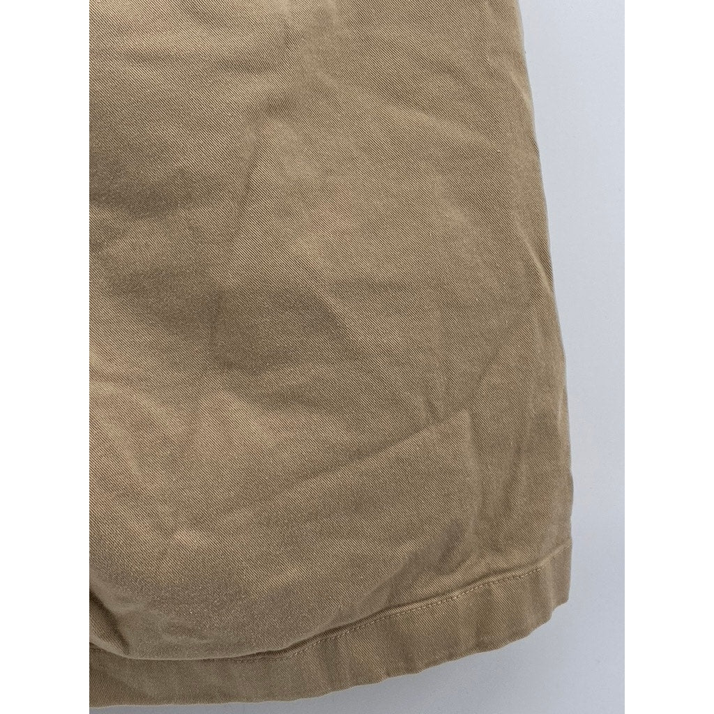 J.CREW Men's Tan Regular-Fit 7" Flex Chino Shorts SZ 31