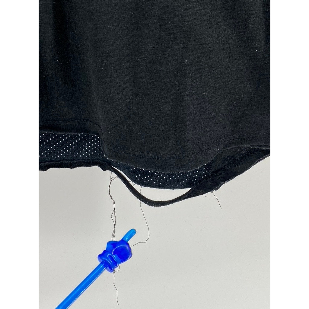 NIKE SB Men's Black Crewneck Dri-Fit Short Sleeve Active T-Shirt SZ M