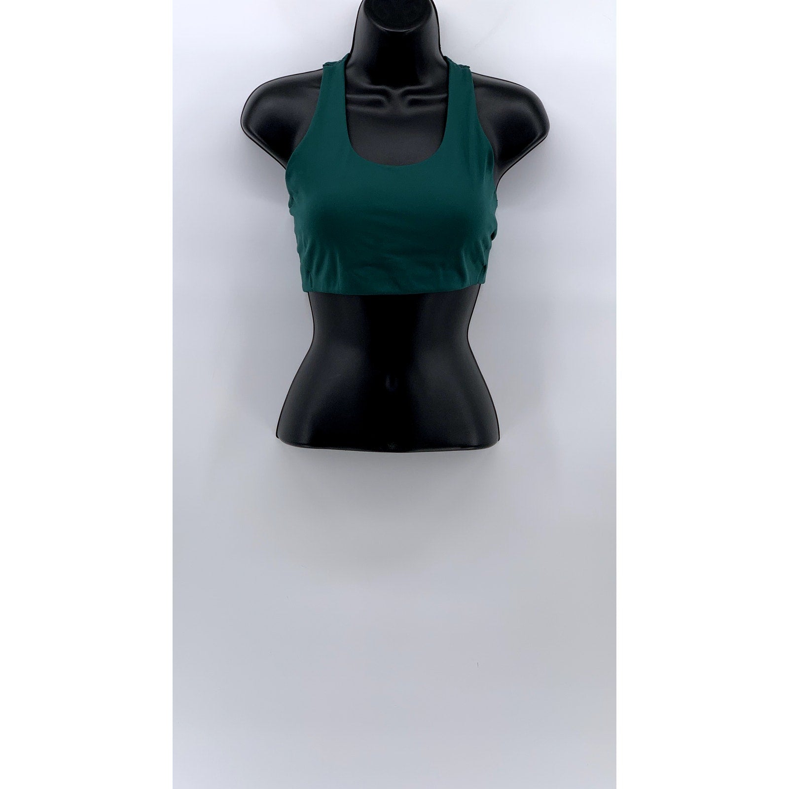 GAPFIT Women’s Dark Green Blackout Technology Racerback Sports Bra SZ XS