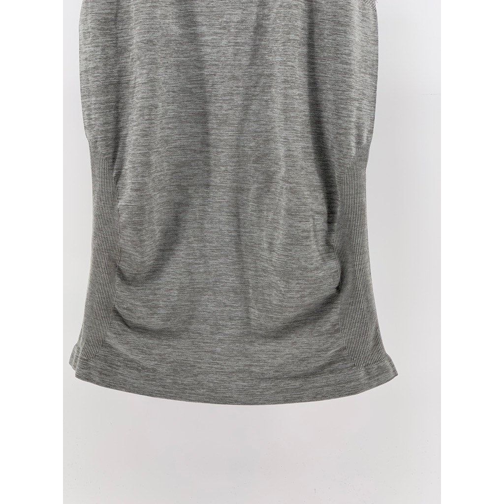 KATHY CURVY Women's Gray Scoop-Neck Tank Top SZ OS