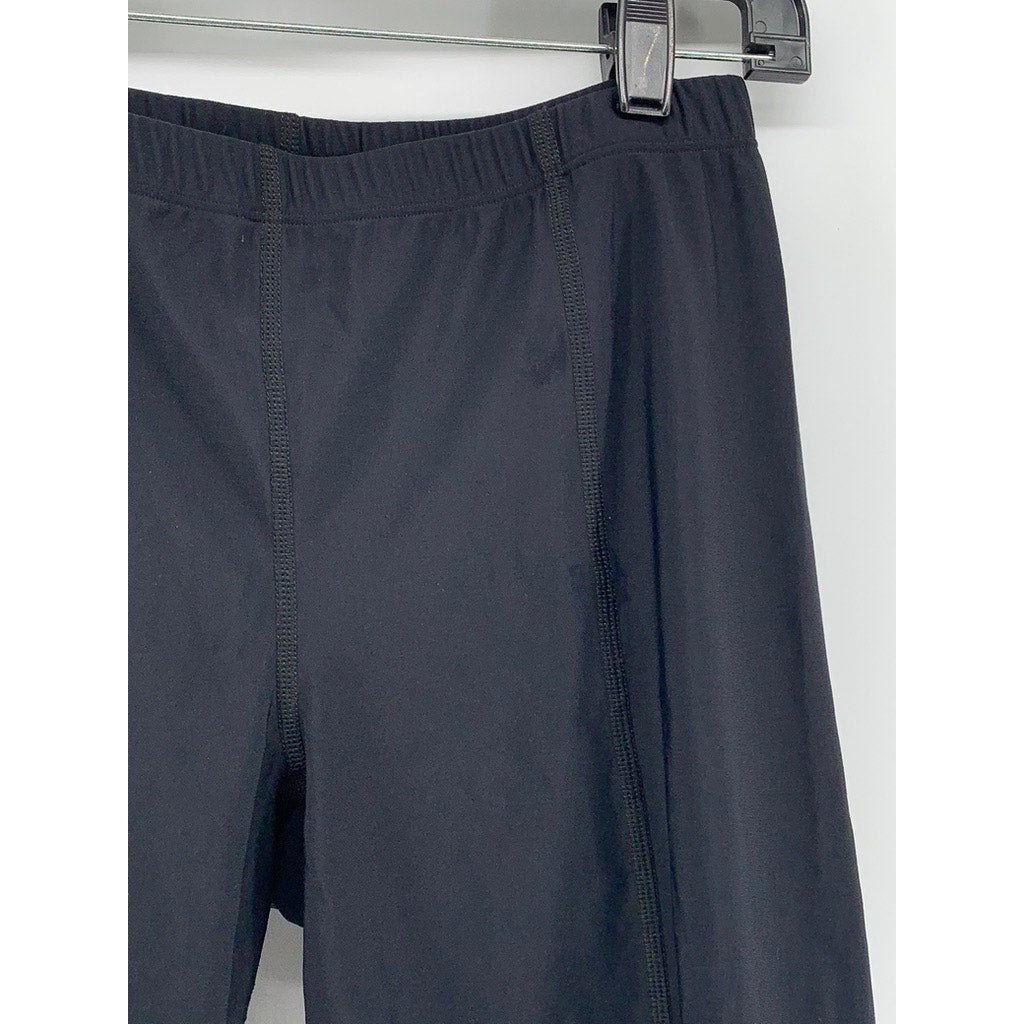 UNDER ARMOUR Women's Black Compression Biker Shorts SZ L