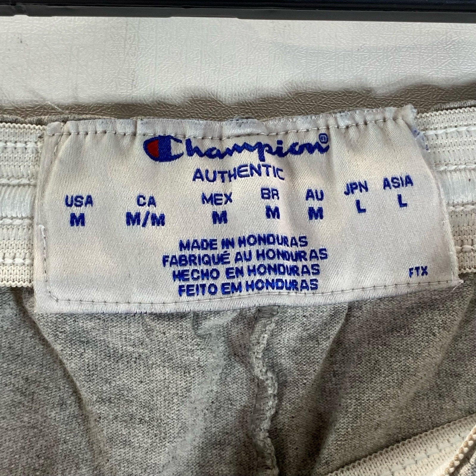 CHAMPION Men's Light Gray Regular-Fit Solid Pull-On Sweat Shorts SZ M