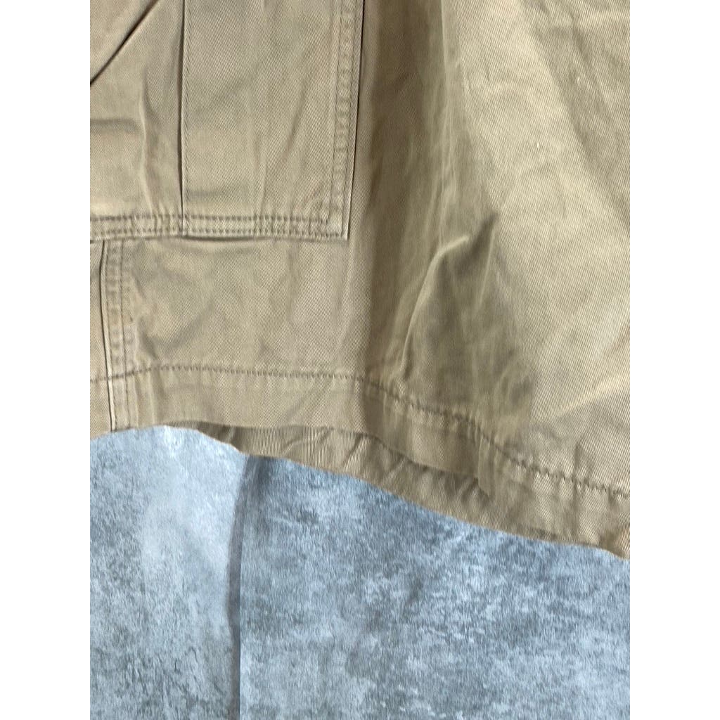 LEVI STRAUSS & CO. Two Horse Brand Men's Tan Regular-Fit Cargo Shorts SZ 44