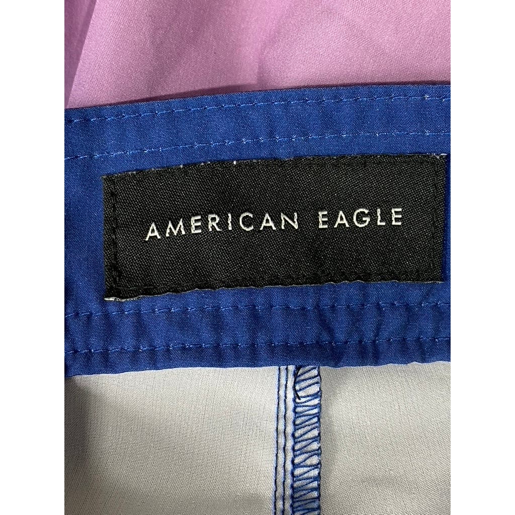 AMERICAN EAGLE Men's Pink/Purple Ombre 10 Festival Board Shorts SZ XS