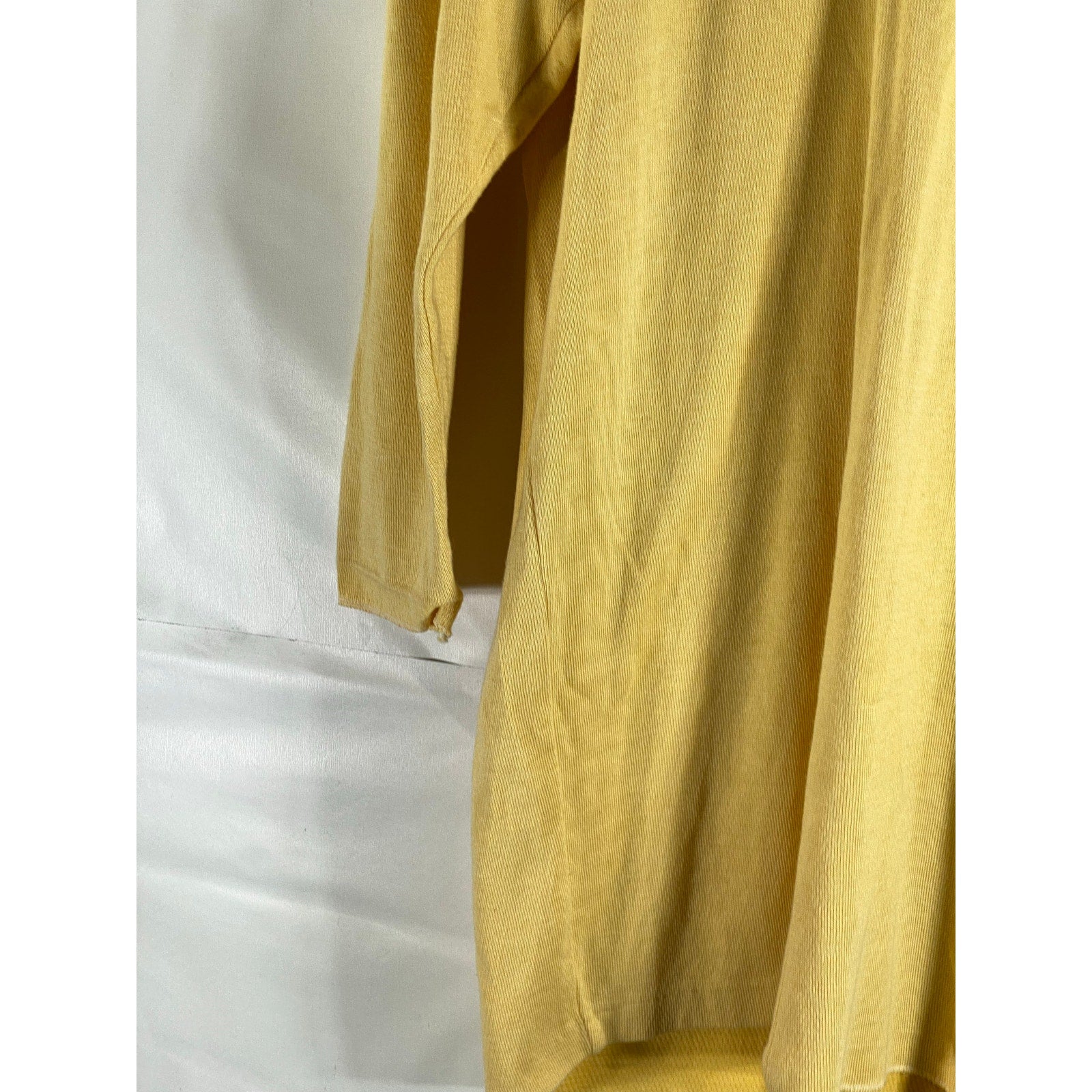 BALLOON PARIS VINTAGE Women's Mustard Collared Long Sleeve Dress SZ 1
