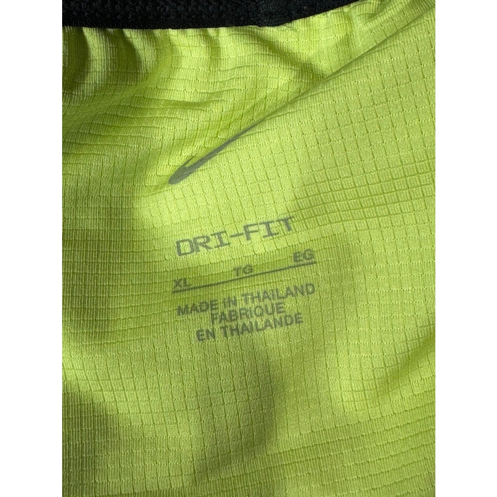 NIKE Men's Lime Yellow Dri-Fit Flex Stride Run Division 5" Shorts SZ XL