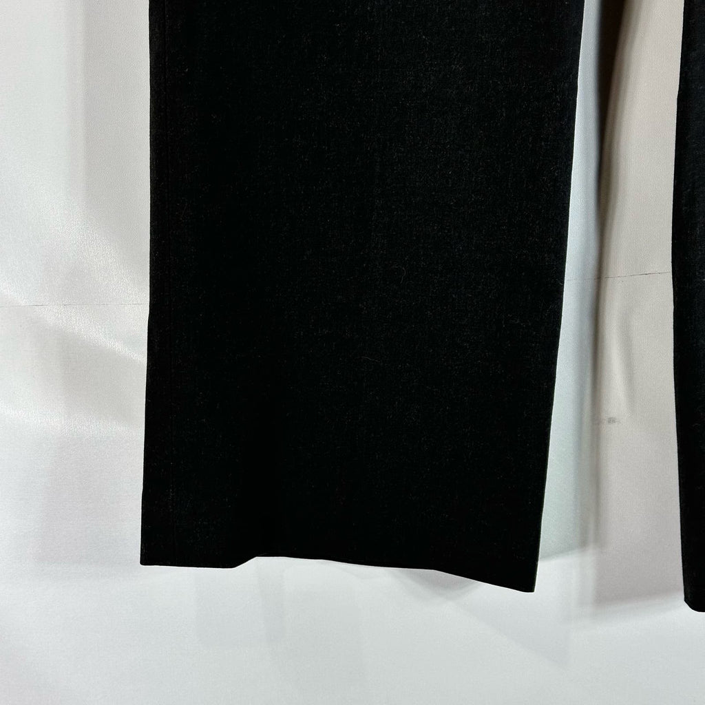 HALOGEN Women's Plus Size Charcoal Taylor-Fit Wide-Leg Dress Pants SZ 14W