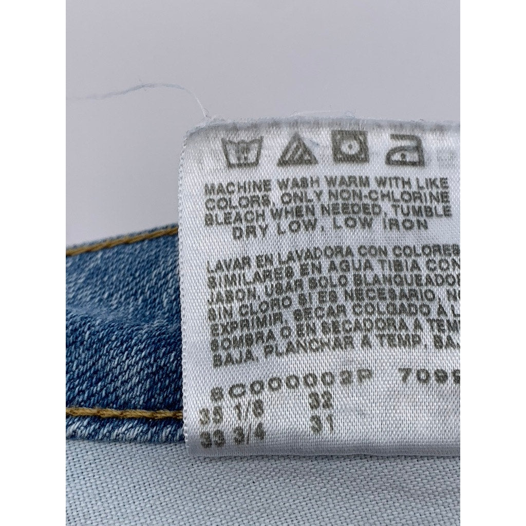 RIDERS Women's Blue Vintage Denim Straight Leg Jeans SZ 12M