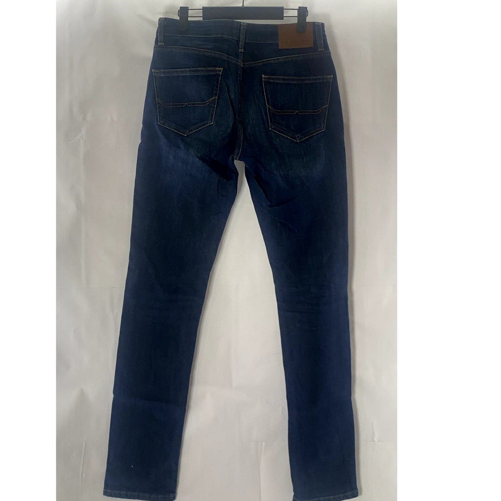 R.M. WILLIAMS Men's Dark Blue Straight-Leg Denim Five-Pocket Jeans SZ 30X34