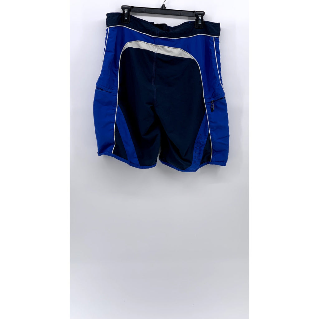 REPORT COLLECTION Men's Navy-Blue Pull-On Swim Board Shorts SZ 32