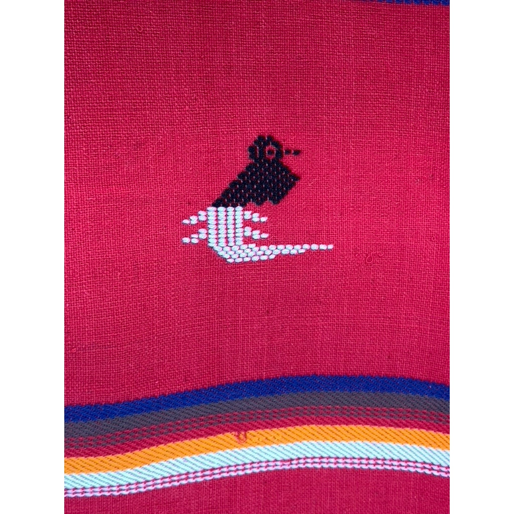 UNBRANDED Red Woven Printed Lightweight Scarf