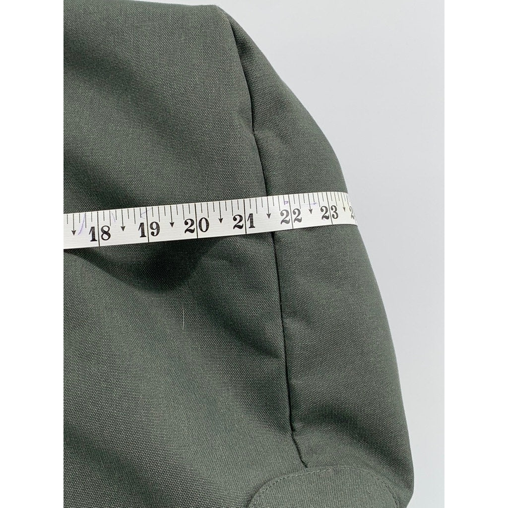 IKEA Olive Green Canvas DRÖMSÄCK Weekender Duffle Bag