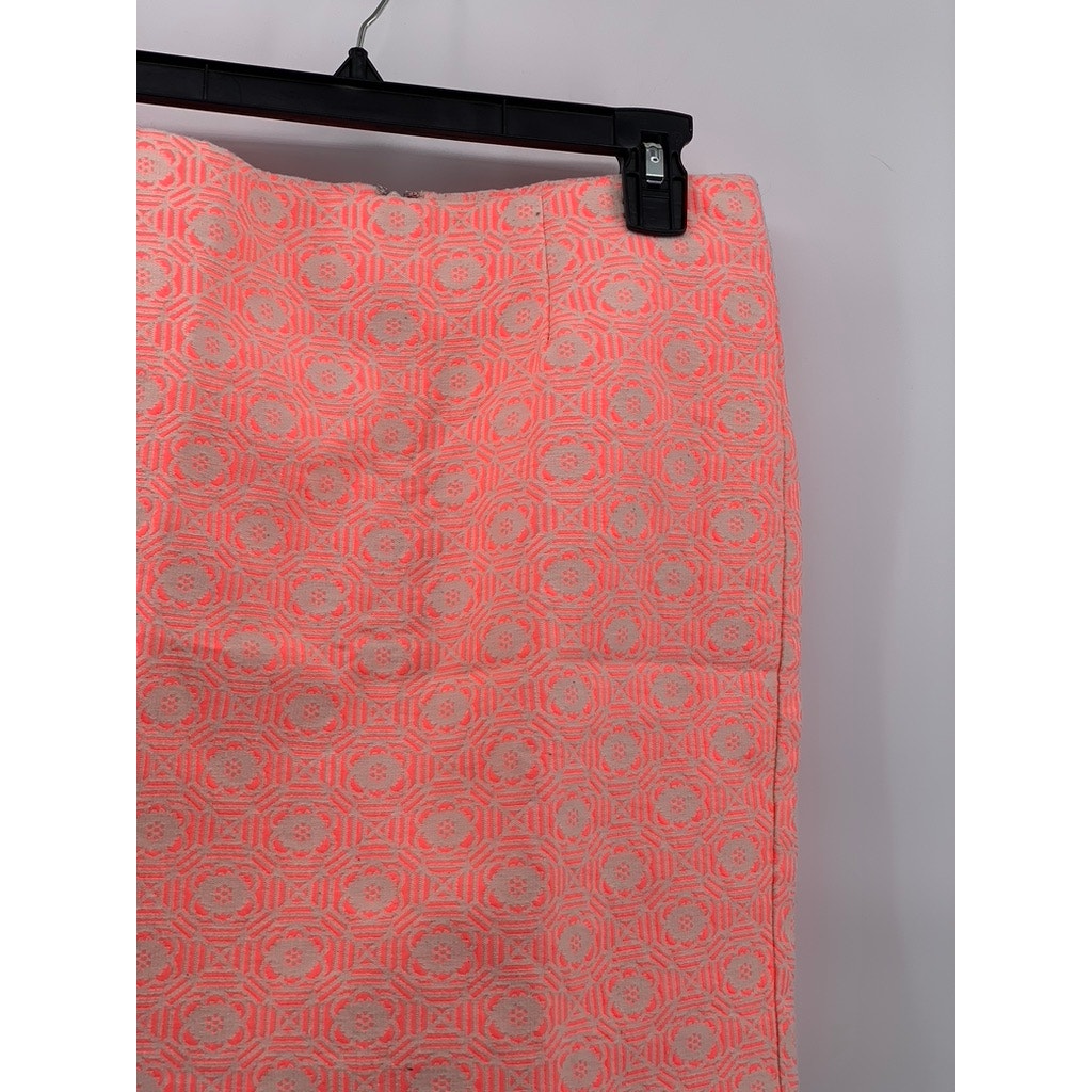 GAP Women's Pink Jacquard Print F Swing Mini Skirt SZ 6