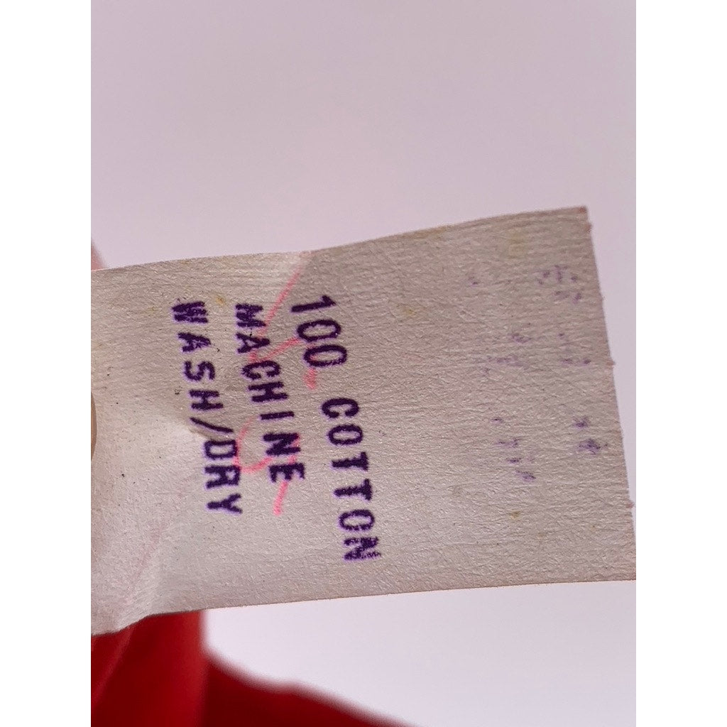 ADAM YVES Women's Vintage Red Side-Closure A-Line Midi Skirt SZ 16