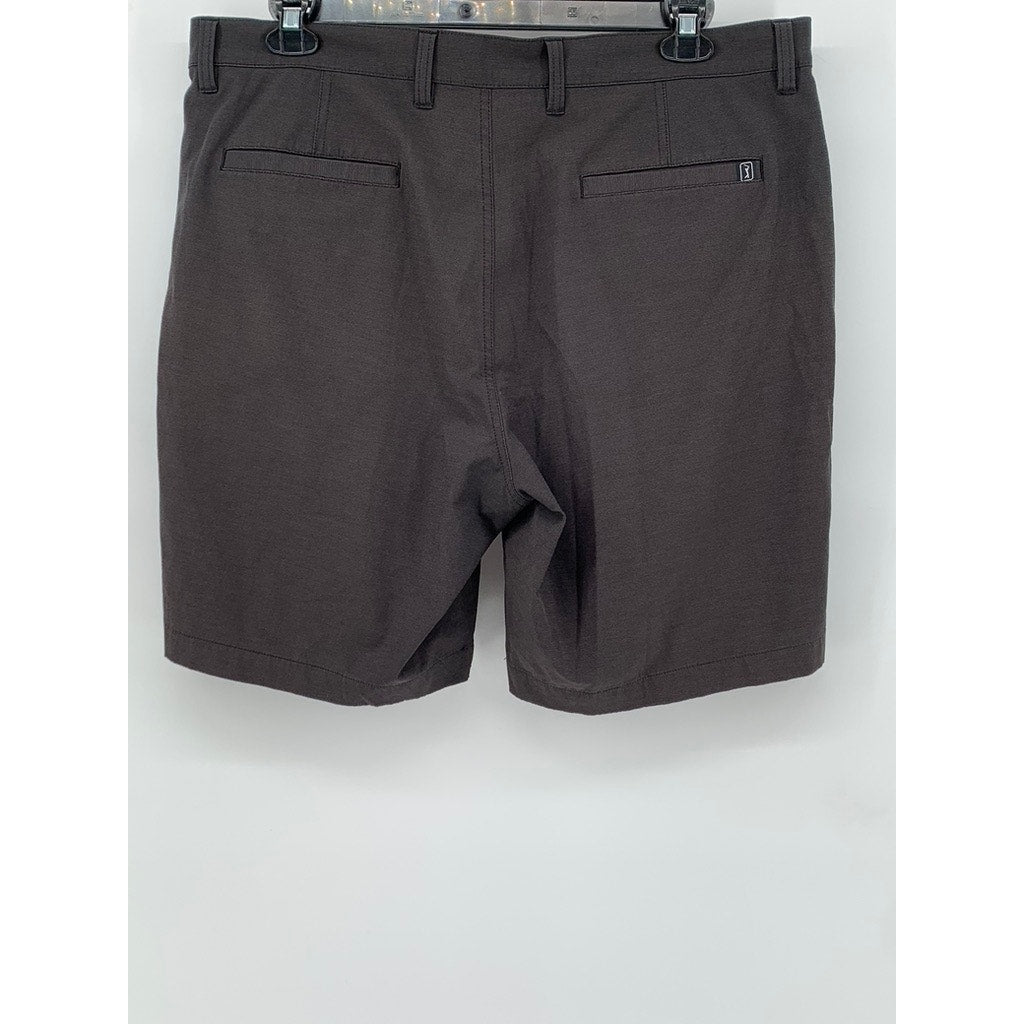 PGA TOUR Men's Black Golf Relaxed Fit Stretch Shorts SZ 38