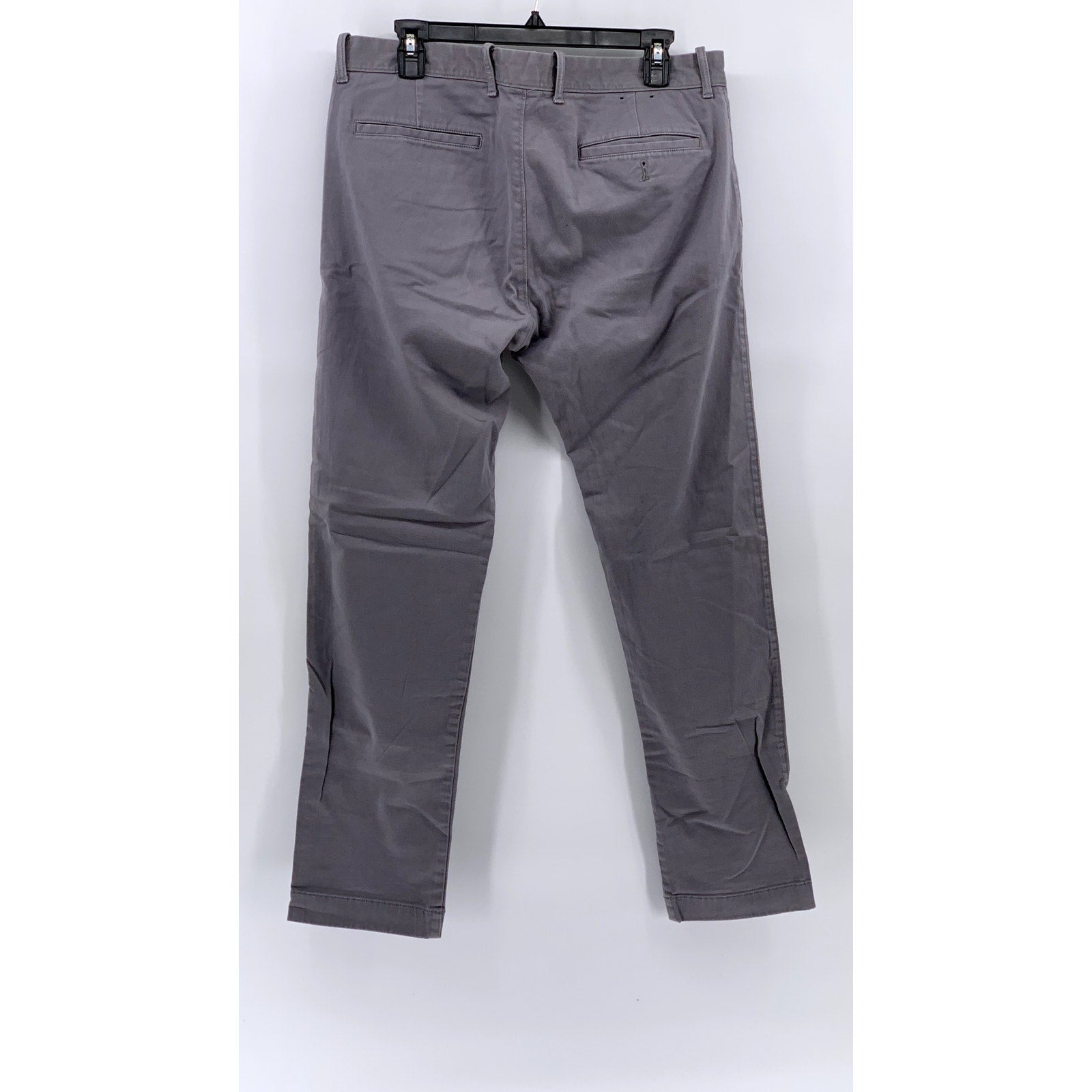 J.CREW Men's Gray Slim-Fit Chino Flex Pants SZ 34X32
