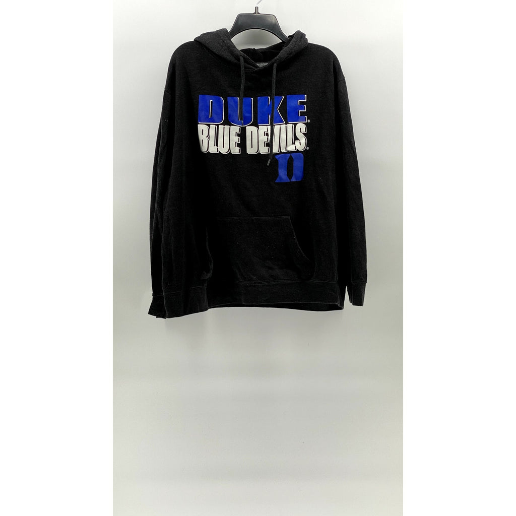 COLOSSEUM Men's Charcoal Gray Duke Blue Devils Pullover Hoodie SZ XL