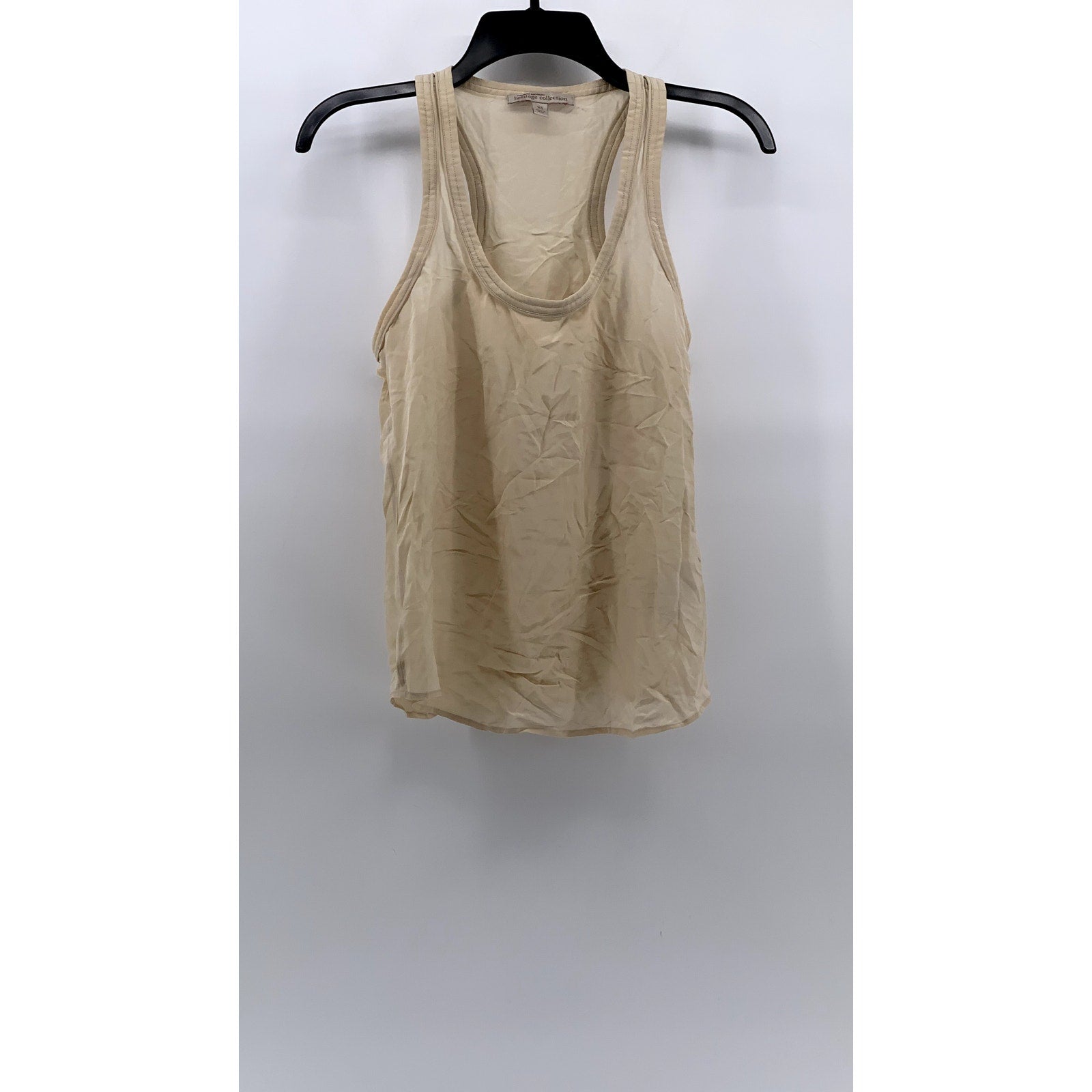 BANANA REPUBLIC Heritage Collection Women’s Beige Lightweight Tank Top SZ XS
