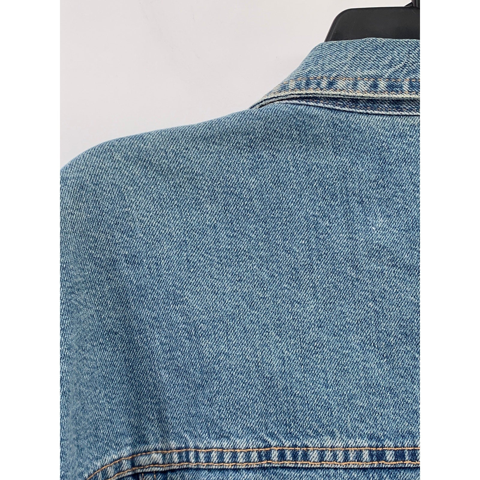 ZARA Authentic Denim By TRF Women's Blue Button-Up Oversized Jean Jacket SZ M