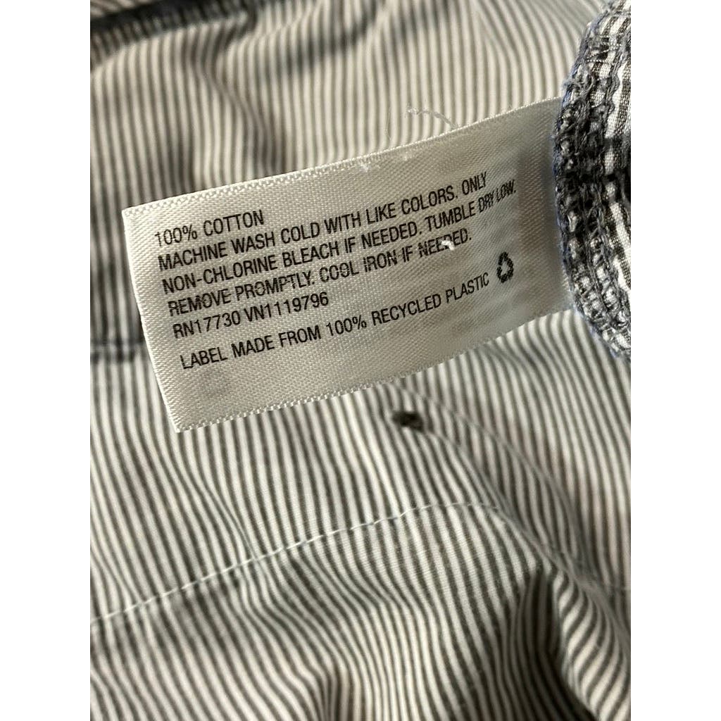 GOODFELLOW & CO Men's Blue Printed Slim-Fit Flat Front Linden Chino Shorts SZ 32