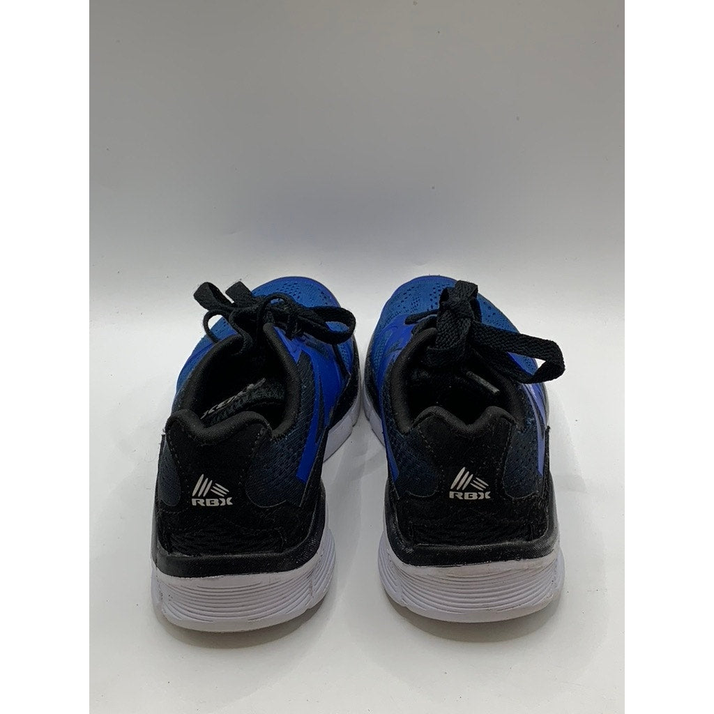 RBX Kids' Blue-Black Mesh Knit Running Shoes SZ 1