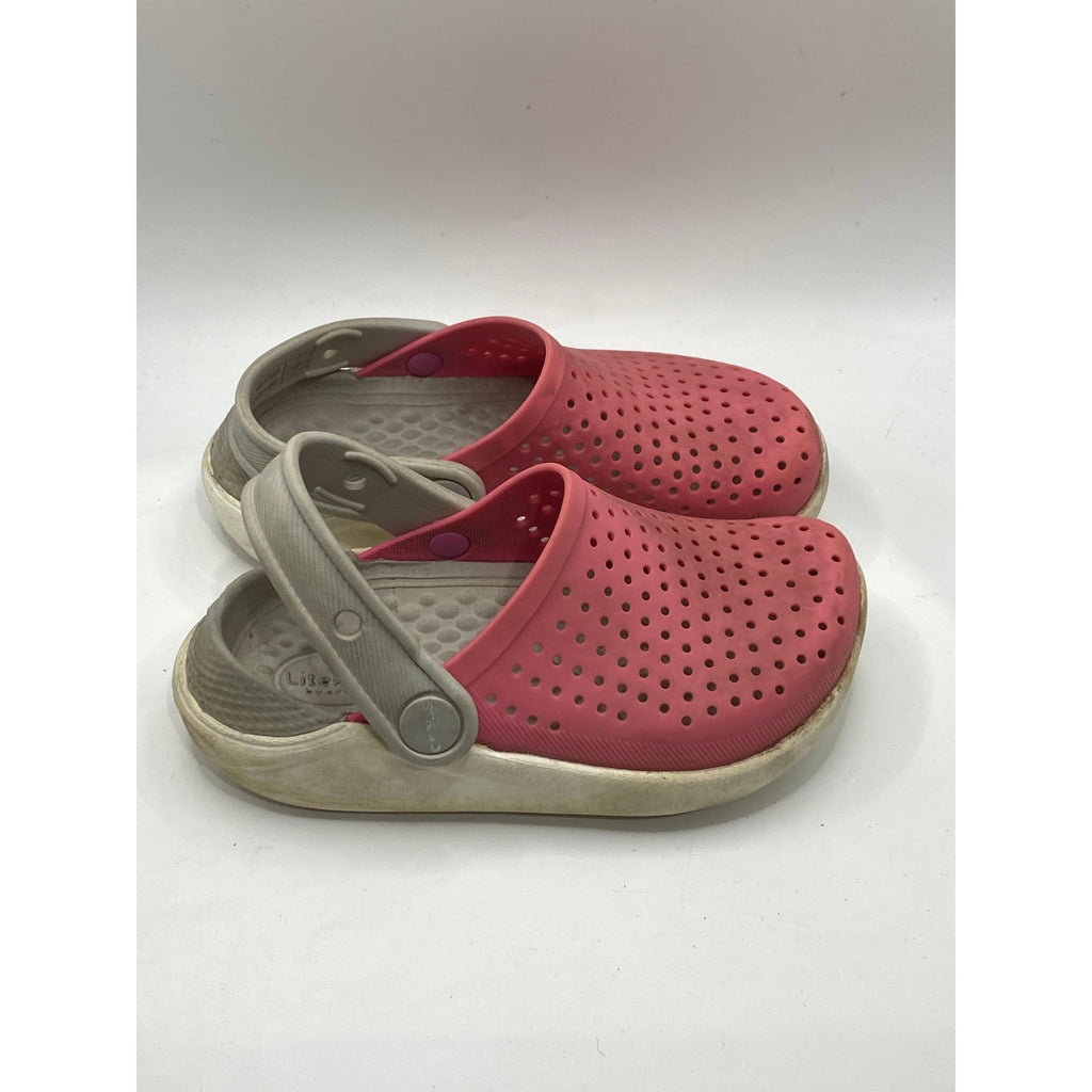 LITERIDE By Crocs Baby Perforated Round-Toe Heel Strap Casual Clogs SZ C10