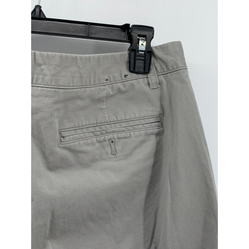 BONOBOS Men's Light Gray Straight-Leg Chino Pants SZ 35X32