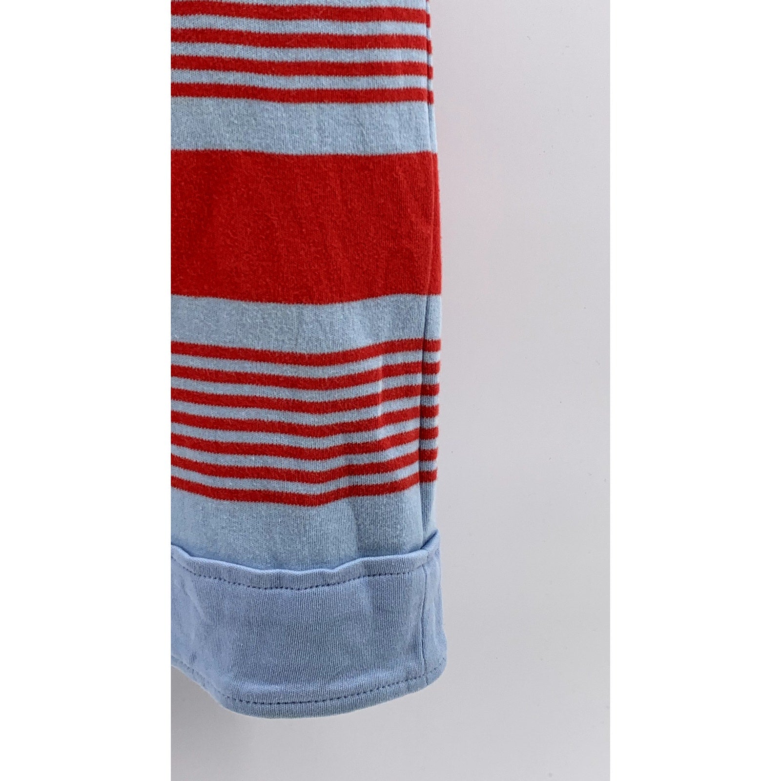 LACOSTE L!VE Unisex Blue-Red Striped Opening Ceremony Polo Shirt SZ XS