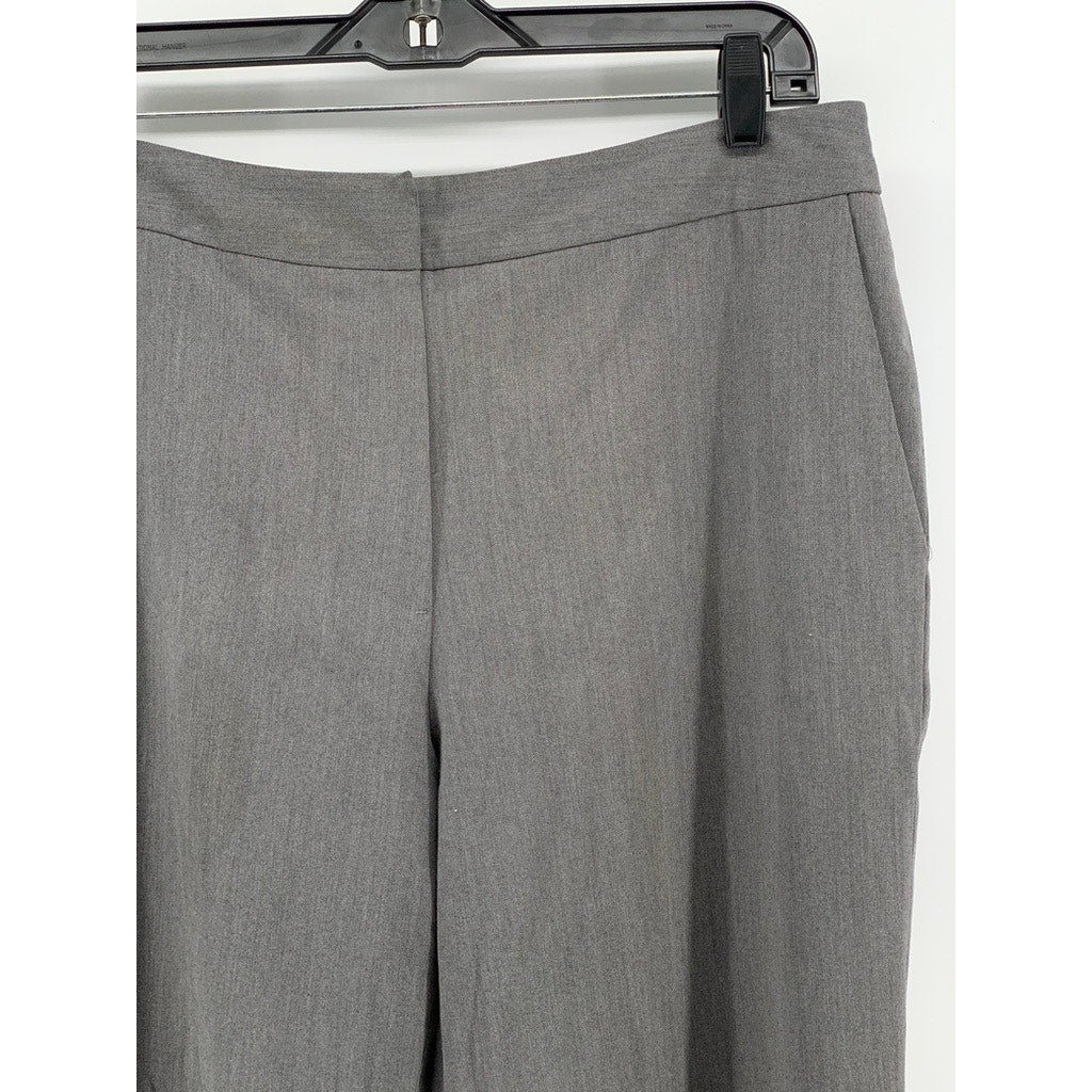 CASUAL CORNER ANNEX Women's Gray Wide-Leg Pants SZ 12