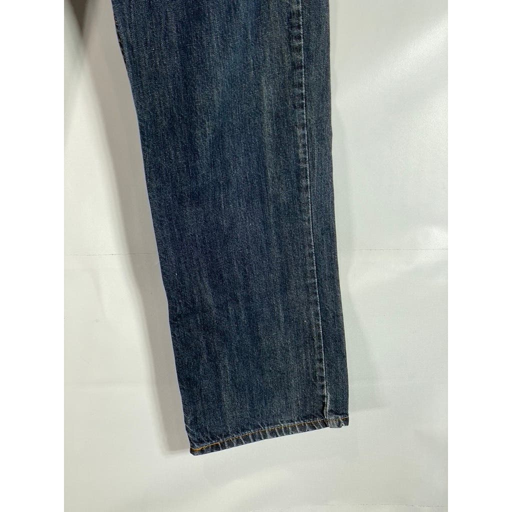 LEVI'S Men's Medium Wash Stretch 514 Straight Fit Five-Pocket Jeans SZ 34X30