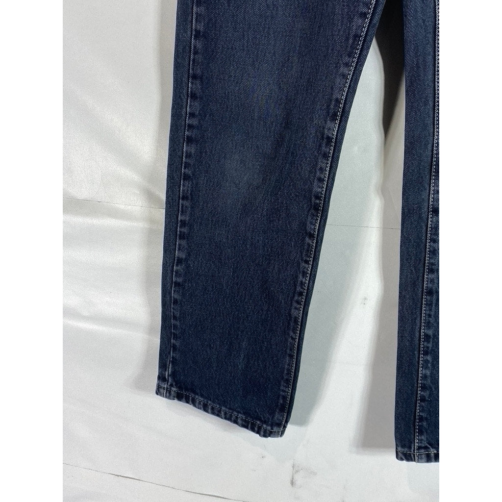 HARLEM WALKER ORIGINAL JOKER Women's Dark Blue Vintage Straight Leg Jean SZ 36/S