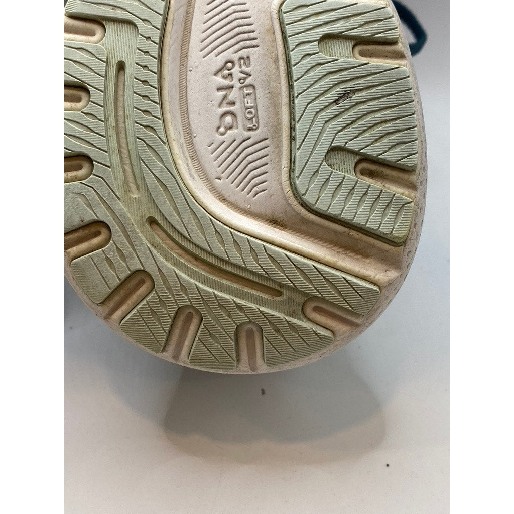 BROOKS Women's Blue Mesh Lace-Up Round Toe Active Running Shoes SZ 7