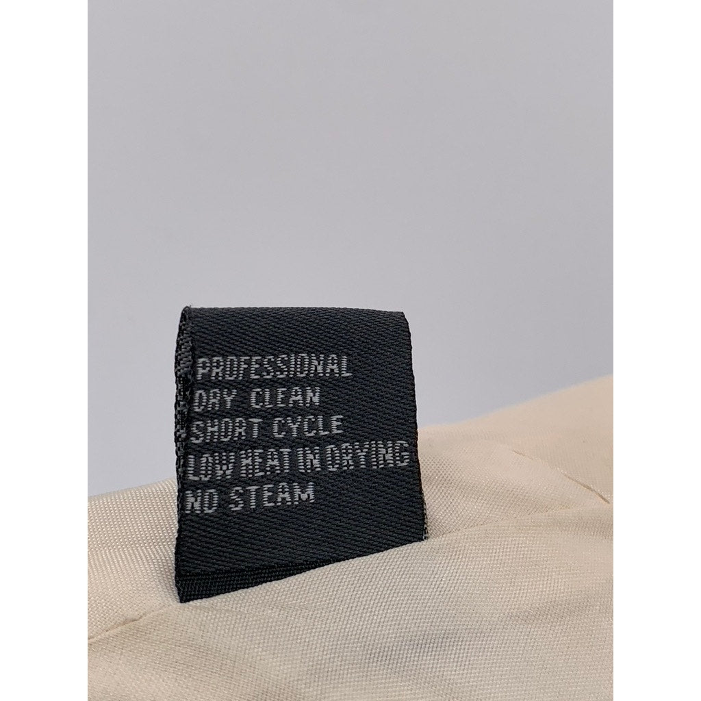 CHRISTYNE FORTI Women's Beige Rhinestone 2-Pc Gown SZ 12