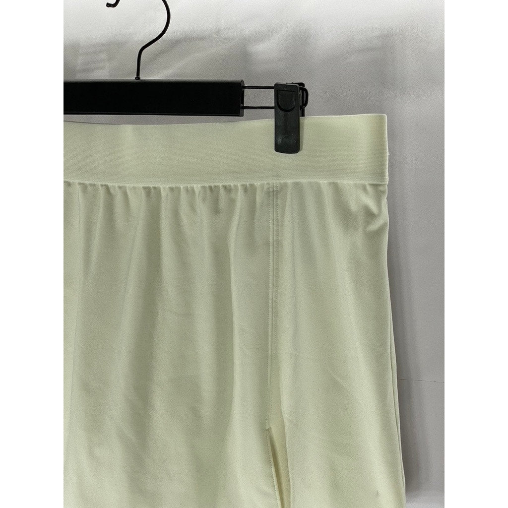 GAP Women's Petite Off-White Eclipse Front Split Hem Active Skort SZ L