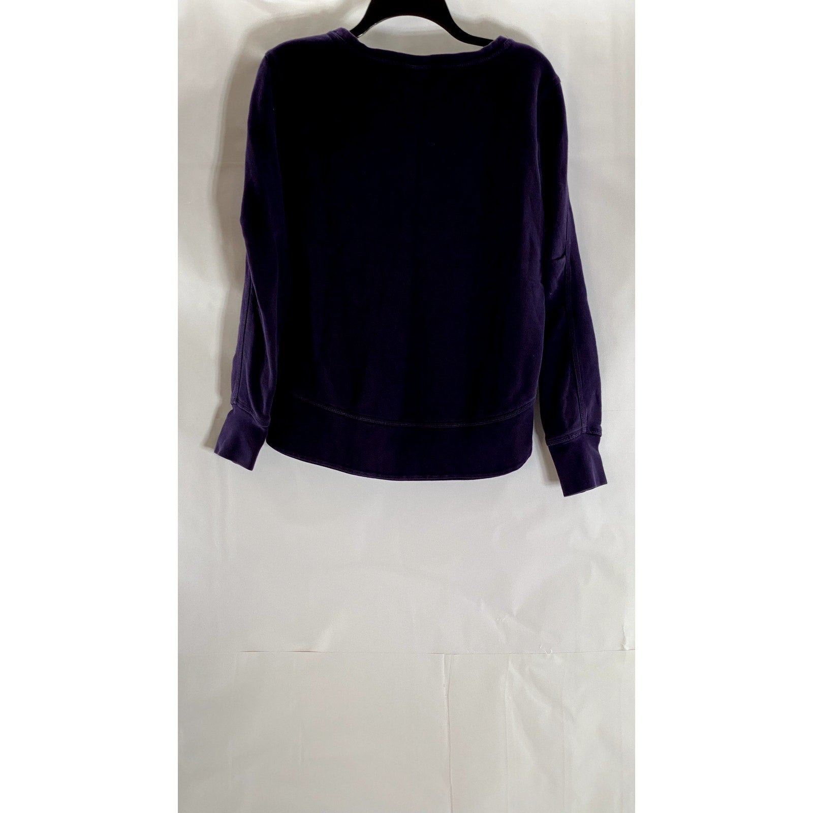 NIKE Women's Vintage Purple Run With The Original Logo Crewneck Sweatshirt SZ M