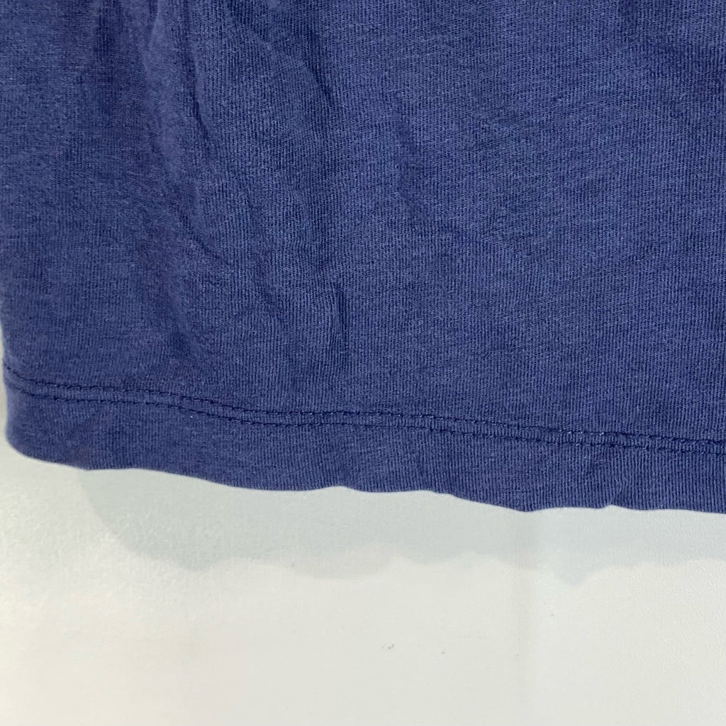 BANANA REPUBLIC Women's Navy Timeless Crewneck Short Sleeve Shirt L